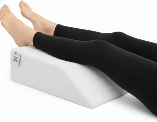 Leg elevation wedge pillow for - elevation,