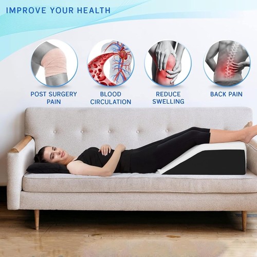 Leg elevation wedge pillow - leg,