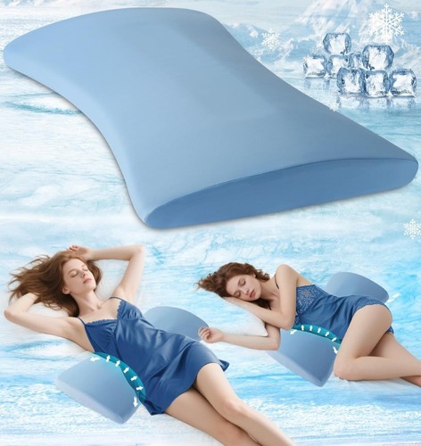 Lumbar support pillow for - for, bed