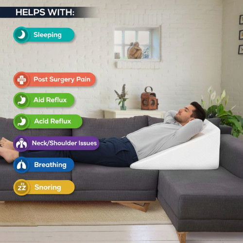 Memory foam wedge pillow - memory,