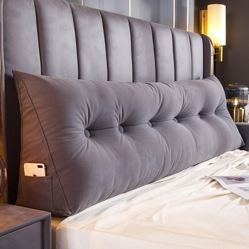 Large wedge pillow headboard - wedge,
