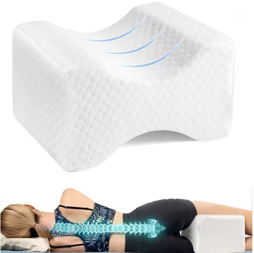 Memory foam knee pillow side - memory,
