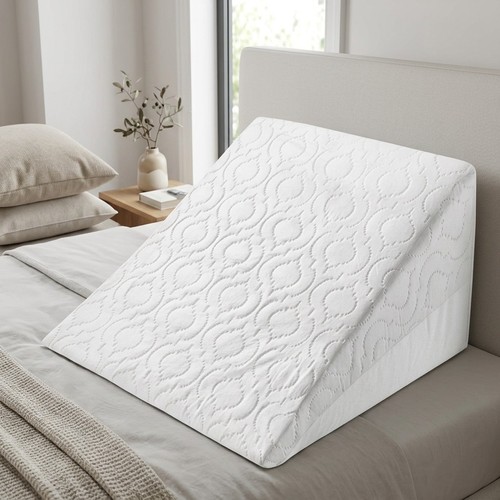 Large foam bed wedge pillow - large,