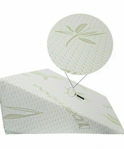Bamboo cover bed wedge - bamboo, pillow