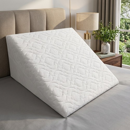 Foam bed wedge pillow - pillow,, dual