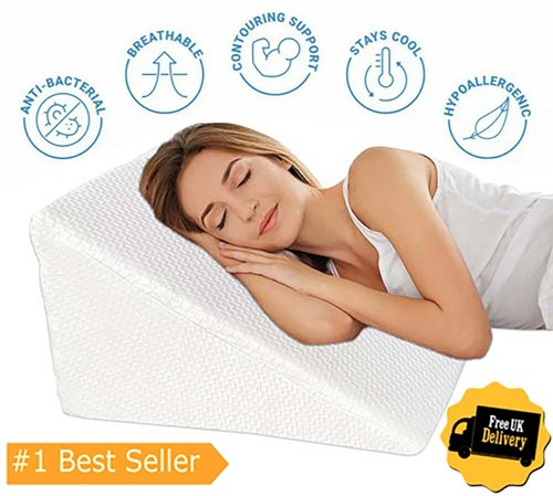Bed wedge pillow foam - bed,