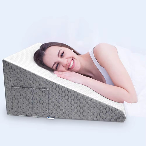 Bed wedge pillow orthopedic - bed,