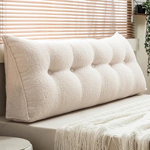 Wedge pillow headboard - pillow,