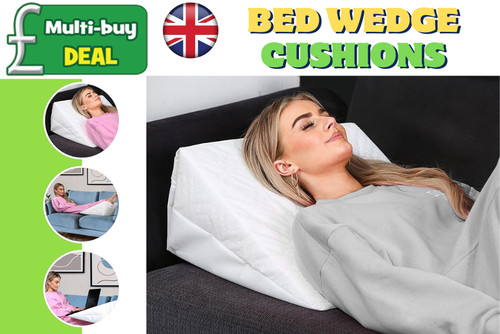 Luxury bed wedge pillow large - bed,