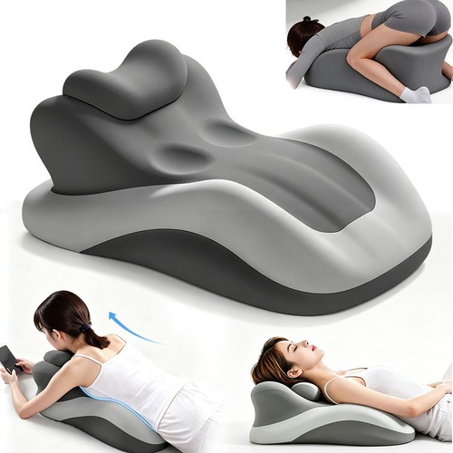 Ergonomic bed wedge pillow - ergonomic,