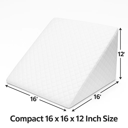 Bed wedge pillow - wedge, reflux