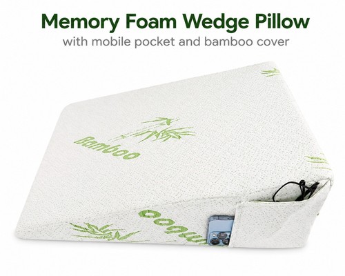Memory foam wedge pillow - memory,