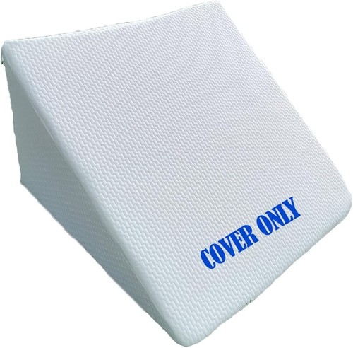 Bed wedge pillow quilted - wedge, cover