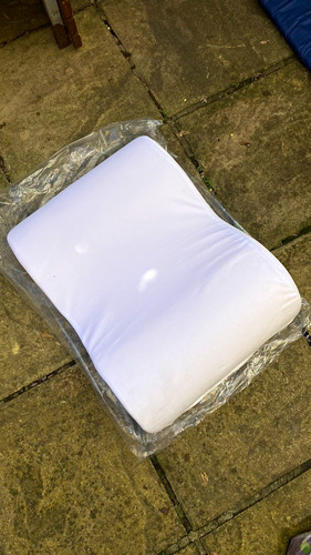 White bed wedge positioner - wedge,