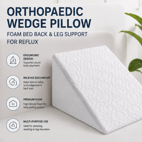 Bed wedge pillow - bed, orthopaedic